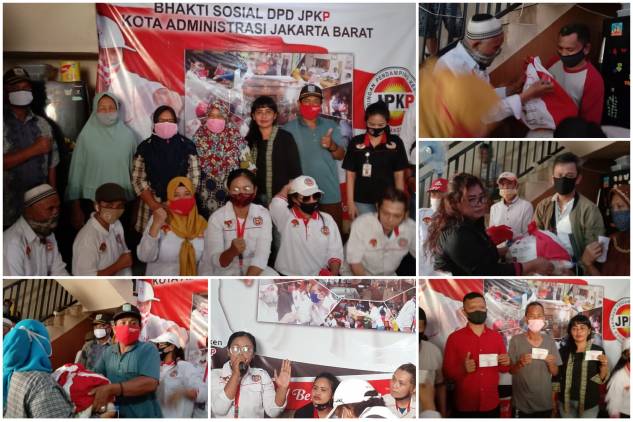 DPD JPKP Jakarta Barat Gelar Bhakti Sosial Untuk Dhuafa